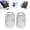 2pcs, variant on Aluminum Alloy Gutter Guard Filter Roof Rain Downspout Strainer Anti Clog Durable Leaf Debris Catcher Home Drainage System Micro Mesh Screen Expandable Protector Prevent Block Guards Splash