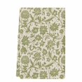 thumbnail image 2 of Green Floral Kitchen Towels Set of 1, Vintage Rustic Botanical Spring Absorbent Dish Towels for Kitchen, Microfiber Hand Towel, Quick Drying Tea Towel for Cleaning Decorative Dishcloths, 2 of 7