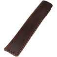 thumbnail image 2 of Estuche para bolígrafo individual de cuero genuino hecho a mano Funda para pluma estilográfica Funda para estuche Vintage (Café) Namotu CZBG-XM168-2, 2 of 4