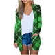 thumbnail image 2 of Pntutb mujer manga larga otoño frente abierto Navidad cárdigan ropa de abrigo suelta estampado blusa abrigo bolsillos Tops liquidación Pntutb Pntutb-6248, 2 of 6