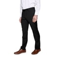 thumbnail image 2 of Tailorbyrd BLACK Wool Flat Front Dress Pants, US 34*32, 2 of 3
