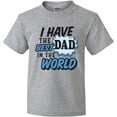 thumbnail image 3 of Inktastic I Have the Best Dad in the World Youth T-Shirt, 3 of 5