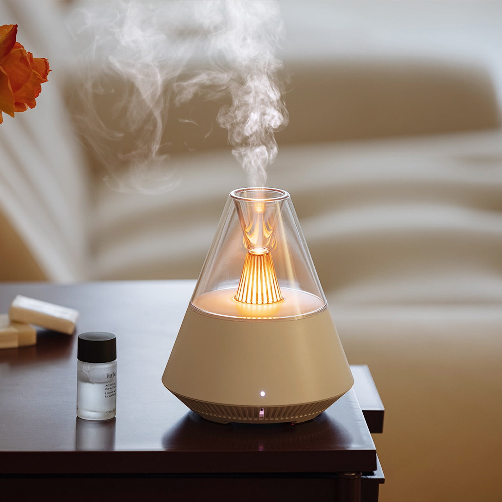 BOBOMOTI Humidifiers for Home Cool Mist Top-Fill Ultra-Quiet Humidistat for Baby Nursery Plants Essential Oil Diffuser Clearance