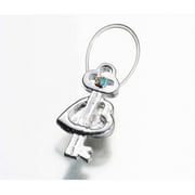Heart with Key Toe Ring