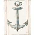 thumbnail image 2 of Nai, Danhui 12x14 Gold Ornate Wood Framed with Double Matting Museum Art Print Titled - Floursack Nautical V no Words, 2 of 4