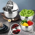 thumbnail image 4 of Cuencos mezcladores profesionales de acero inoxidable, diseño de anidamiento profundo para un uso eficiente en la cocina, material de calidad alimentaria de primera calidad que garantiza durabilidad, 4 of 6
