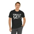 thumbnail image 6 of Finally 50 Women's 50th Birthday Shirt, 50th Birthday Wine t-Shirt, 6 of 12