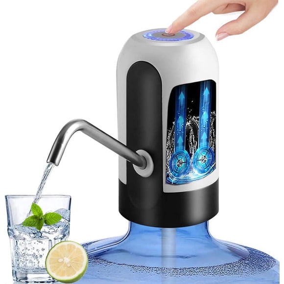 Dispensador de botella de agua Bomba de agua Dispensador de agua de 5 galones Bomba de agua potable automática Dispensador de jarra de agua Dispensador de bomba de jarra de agua recargable USB intelig