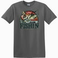 thumbnail image 2 of Vintage Gone Fishin' Shirt - Retro Fisherman Graphic Tee, Funny Unisex Fishing T-Shirt for Outdoor Lovers, 2 of 7