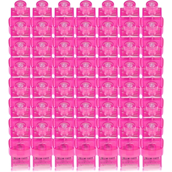 Finger Lights, 50Pcs Finger Flashlights for Kids Adult Glow in The Dark Party Favors Bulk, Light Up Led Finger Light for Classroom Prizes Trick or Treating Goodie Bags- Pink