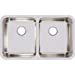 thumbnail image 3 of Elkay Lustertone ELUH3118 Equal Double Bowl Undermount Stainless Steel Kitchen Sink, 3 of 4
