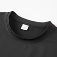 thumbnail image 6 of Men's T-Shirt Pocket Short Sleeve Shirts Running Athletic Workout Active Sun Protection Quick Dry Big and Tall Size S-3XL Black, 6 of 8