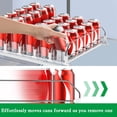 thumbnail image 3 of Organizador de bebidas SZNLZQ para nevera, con deslizamiento automático, 3 of 6