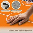 thumbnail image 6 of ODIKA 4'x6' Washable Area Rug Round Basketball Blanket Interlocking Lines Markings Football for Bedroom, Reading Nook, Pet Friendly & Non-Shedding, 6 of 7