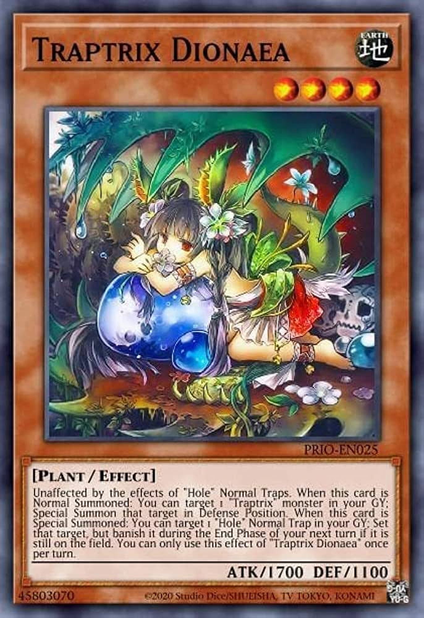 YuGiOh Trading Card Game Beware of Traptrix Structure Deck (46 Cards)