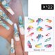 thumbnail image 2 of JOEEE Calcomanías De Agua Colroful Arco Iris Patrón Deslizador Pegatinas Decoración De Uñas Accesorios, 2 of 4