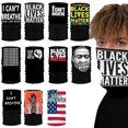 thumbnail image 2 of Bufanda azul I Cant Breathe Black Lives Mascarilla, 2 of 5