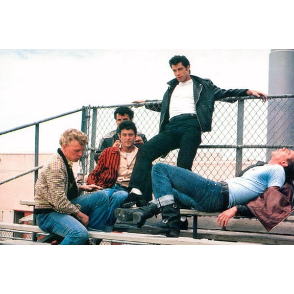 Grease John Travolta Jeff Conaway Classic 24x36 Poster