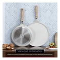 thumbnail image 3 of Crepera con Revestimiento Antiadherente de Mármol, Comal de Cocina Cookify (Beige, 28 cm), 3 of 7