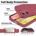 thumbnail image 5 of Compatible with Samsung A05 Case Silicone Liquid Dark Green, Soft Smooth Touch Phone for Samsung Galaxy A05 Case Silicone Shockproof Thin Cover (Camellia), 5 of 14