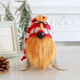 thumbnail image 1 of Christmas Gnomes Decoration Christmas Elf Decoration Indoor Christmas Decorations for Home Decor Gnomes Plush Collectible Green Beard Plush Doll Xmas Party Table Decor, 1 of 3