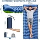 thumbnail image 2 of Colchón Inflable Ultraligero para Acampar Yuzonc Azul, 2 of 6