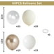 thumbnail image 2 of Globos de fiesta Dagelar Nude White Gold 60 unidades, 2 of 7