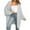 Gray, variant on Ozmmyan Womens Cardigan Sweater Fall Winter Long Sleeve Solid Cardigan Autumn Casual Coat