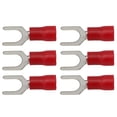 thumbnail image 3 of U Type Wires Connector, Insulated Fork Terminals 16-14AWG Tin Plated 100Pcs  For Industry, 3 of 8