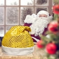 thumbnail image 2 of Franhais Unisex Santa Claus Hat for Adult/ Child, Christmas Cap with Fluffy Plush Brim and Pom Pom Ball, Ideal Gifts for Friends, 2 of 8