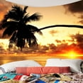 thumbnail image 2 of simhoa Modern 3D Art Picture Wall Hanging Tapestry For Living Room Sunset Pattern T T, 2 of 8