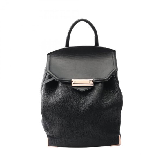Pre-Owned Alexander Wang PRISMA rucksack, leather, black, for women. (Good)