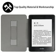 Handle Case for Kindle Paperwhite 2024 12th Generation and Colorsoft 7 Inch Model No. SA569P SA568B Magnetic Cover Flip E-book Protective Shell Pouch 7” with Auto Sleep/Wake