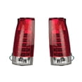 thumbnail image 1 of Calavera CUSTOM DEPO 1992 al 1998 Chevrolet Blanco/rojo con leds, 1 of 3