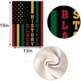 thumbnail image 3 of Black History Month Garden Flag Star Stripes African American Heritage Festival Vertical Double Sized Yard Outdoor Decoration, 3 of 4