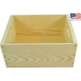 thumbnail image 4 of Wooden Pine Box with Handholes, 4 of 5