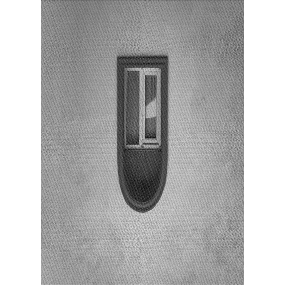 Ahgly Company Indoor Rectangle Patterned Gray Cloud Gray Area Rugs, 2' x 3'