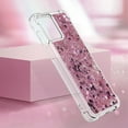 thumbnail image 6 of Slim Fit Phone Case for Motorola G 5G 2023,Soft TPU Glitter Liquid Quicksand Effect Silicone Stylish Case,Screen and Camera Protection Cover for Moto G 5G 2023,LSWT Diamond Rose, 6 of 7