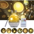 thumbnail image 2 of Starry Sky Projector Music Night Light, USB Night Light Starry Sky Projector Lamp con 6 temas únicos Xemadio LN-0847, 2 of 8