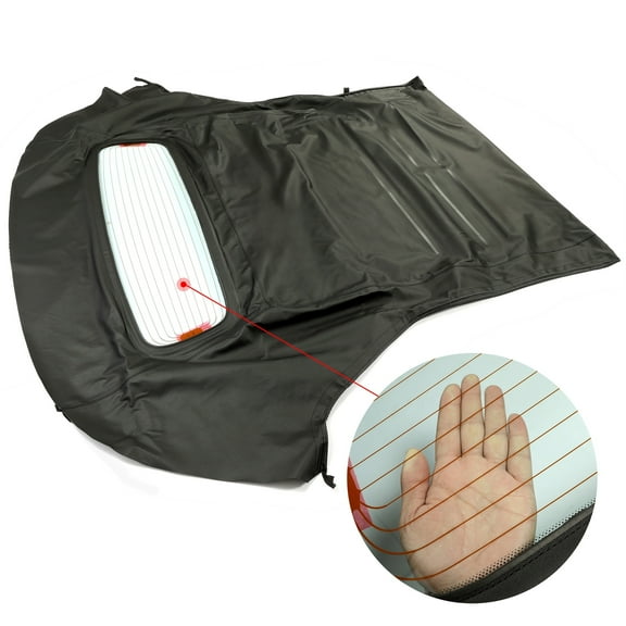 Convertible Soft Top For Ford Mustang 2005 2006 2007-2014 w/ Heated Glass Window