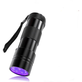 Black Light, 2 Pcs UV Handheld Blacklight Flashlights 12 Led 395nm Mini Light Torch Detector for Pets Urine and Stains - Walmart.com Black Light, 2 Pcs UV Handheld Blacklight Flashlights 12 Led 395nm Mini Light Torch Detector for Pets Urine and Stains - Walmart.com