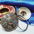 thumbnail image 4 of Campana táctil de cobre puro: patrón auspicioso de ocho tesoros + juego de campana táctil, 4 of 5