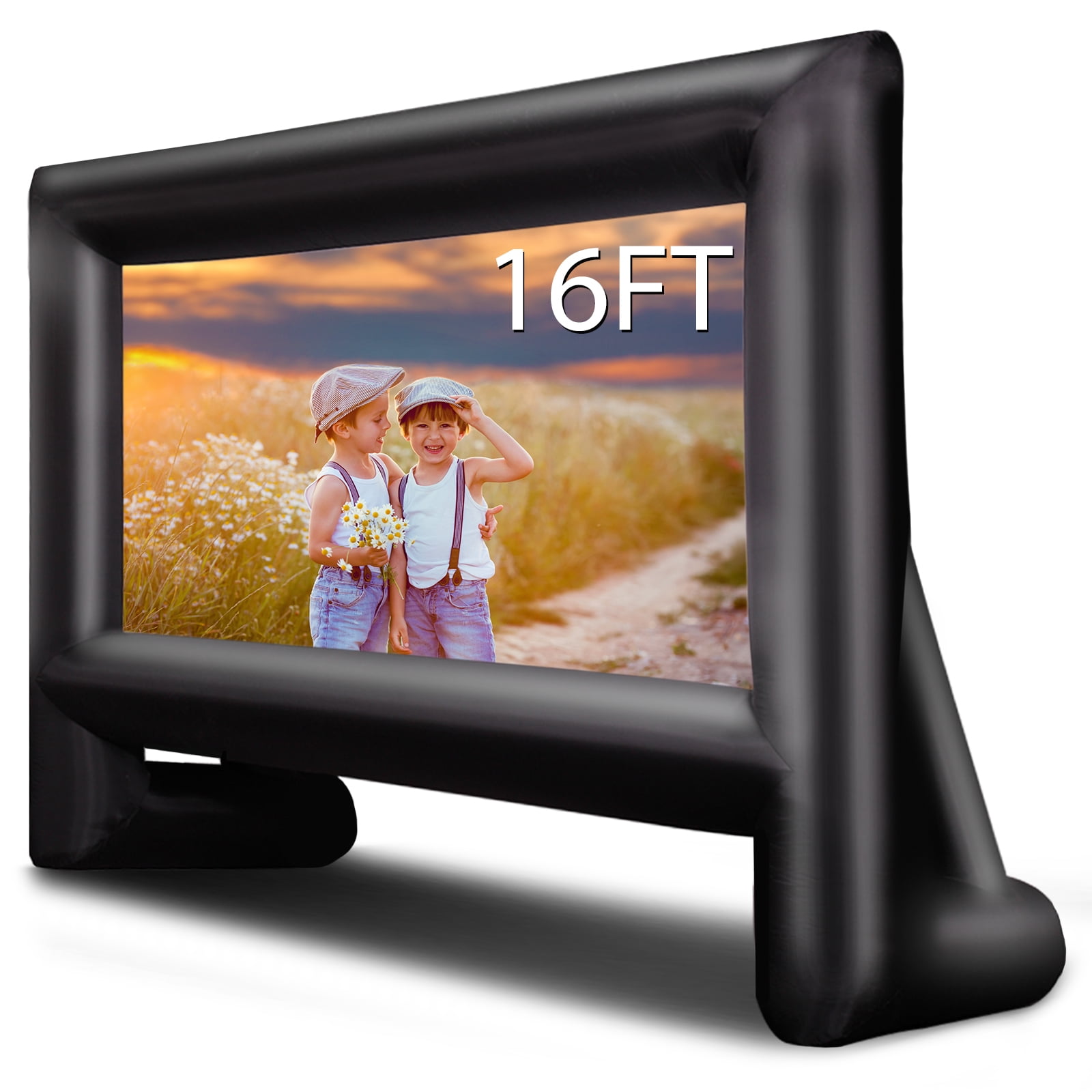 OUTTOY 16 Feet Inflatable Projector Screens, Inflatable Movie Screen