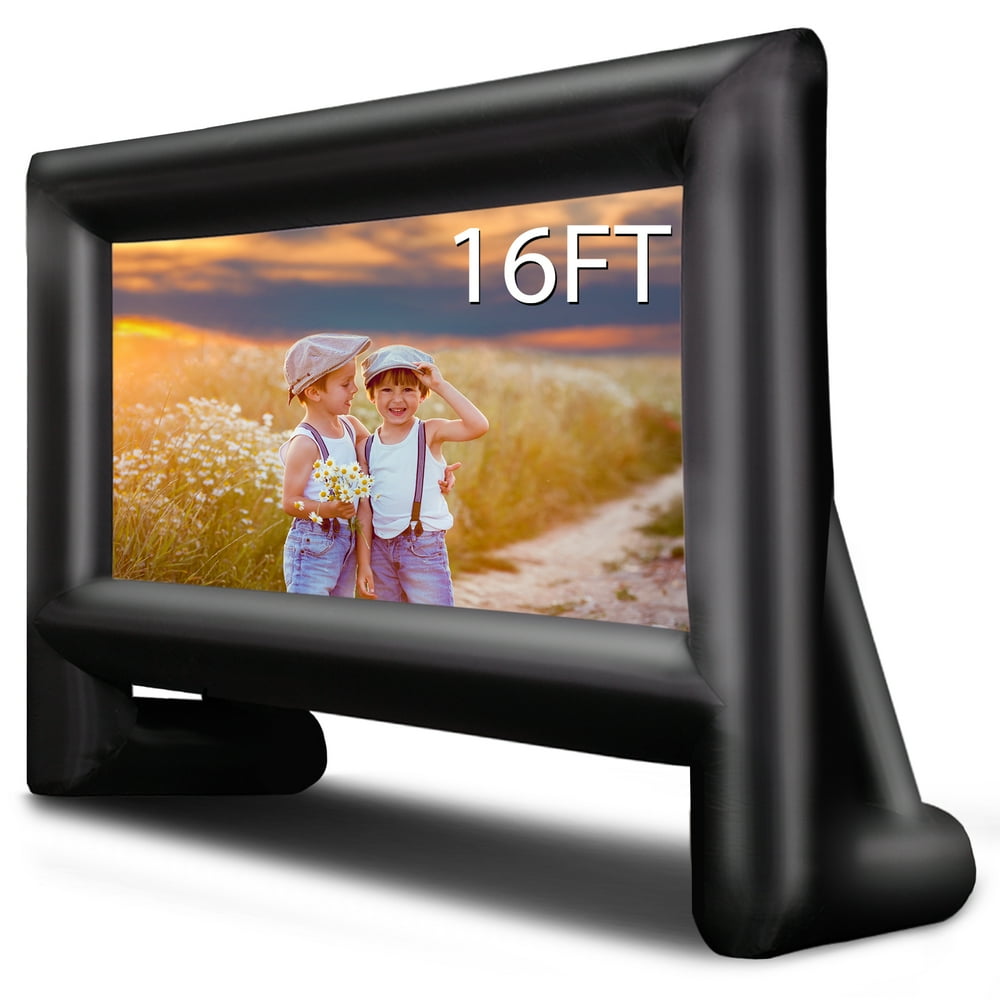 OUTTOY 16 Feet Inflatable Projector Screens, Inflatable Movie Screen