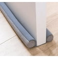 thumbnail image 4 of Burletes dobles Rawiri para puertas, bloqueador de corrientes de aire para la parte inferior de la puerta, reducción de ruido, luz y olores, parabrisas, ahorro de energía, sello debajo de la puerta,, 4 of 6