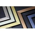 thumbnail image 4 of 1-1/8" Polystyrene Modern Picture Frame by WholesaleArtsFrames-com 14x18 313 Series Pewter Silver Made In USA, 4 of 5