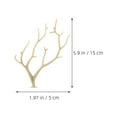 thumbnail image 2 of OULII 6Pcs Christmas Twig Tree Artificial Branches Resin Beige for Reusable Holiday Season Decor, 2 of 8