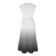 thumbnail image 5 of 2025 Long Spaghetti Strap Maxi Dresses for Women Summer,Sleeveless Gradient Maxi Dresses for Plus Size Women,Casual Round Neck Beach Sundresses Swing Dress,Women Flowy Tiered Maxi Beach Dress, 5 of 5