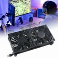 thumbnail image 3 of 2x 120mm 5V USB Powered PC Fans 45CFM High Airflow Cooling Fan for Router, 3 of 12