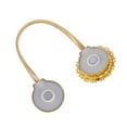 thumbnail image 6 of Simplify Magnetized Curtain Tie Back Gold, 6 of 13